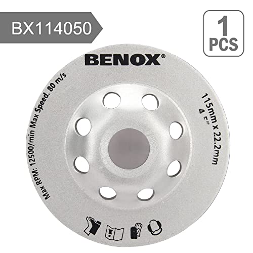 Острието BENOX Diamond Cup Wheel Super Turbo Blade (1, 4-1/2 инча)