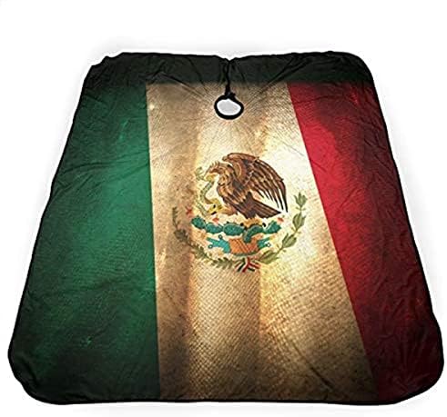 Nuboxx Знаме На Мексико Салон За Подстригване Наметало Плат Фризьорски Салон Фризьорски Салон Амбалажна Хартия Прическа