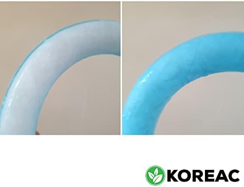 KOREAC_ Охлаждаща тръба за врата (синя, 1) Носимые охлаждащи тайна за врата в разгара на лятото, пакет с лед студен