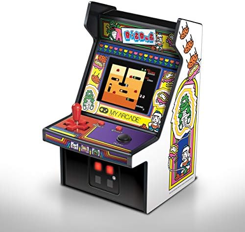 Мини-аркаден автомат My Arcade Micro Player: видео игра Galaga, напълно воспроизводимая, 6,75-инчов коллекционный