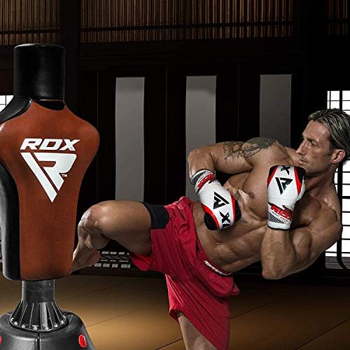 RDX Автентичната Гел Чанта за Ръкавици Боксови Ръкавици За Борба С Удар UFC-Цвят Черен, Червен
