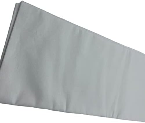 Выстегиваемая 2 Ярд 60 x 72 (150 см x 182 см) Бял Памучен Плат за Капитониране, за да проверите за Антични Шиене на собствените