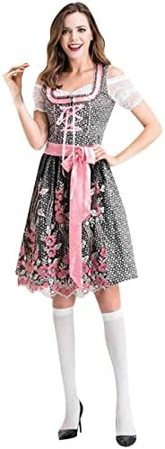 Рокли за булката, женското сексуално винтажное ежедневна рокля в готически стил, немската рокля Dirndl, костюми