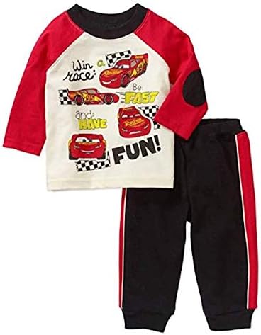 Комплект дрехи от 2 теми, Риза и Панталони за малки момчета Lightning McQueen Cars