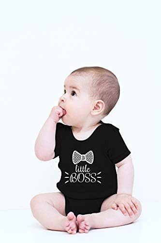 CBTwear Little Boss - Забавно Новост За Новородените Момичета или Момчета - Сладък Детски едно Парче Боди