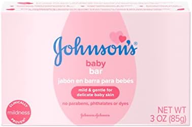 Шоколад сапун за тяло Johnson ' s Baby, Пяна за къпане на бебето и се грижи за кожата, Хипоалергичен и тестван от дерматолози,