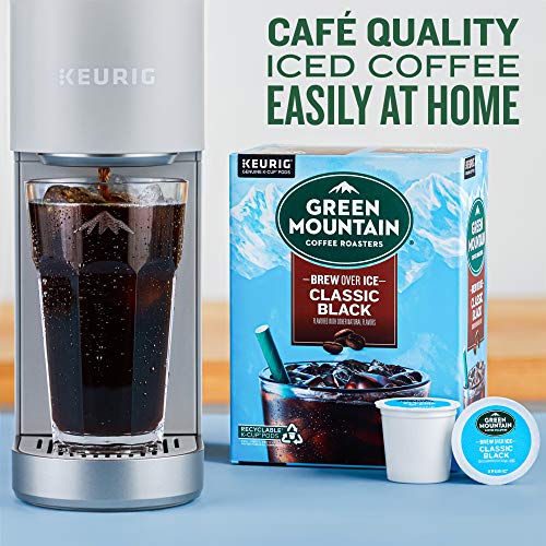 Green Mountain Coffee Roasters се запарва С лед Класически Черен, а една Порция Keurig K-Cup Шушулките, Кафе Тъмна Печене