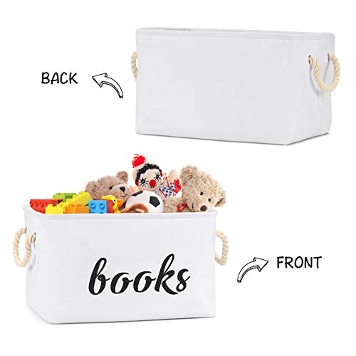 Кошница за Съхранение на Книги GIRVEM, Кутия-Органайзер за Бебето, малки Деца или Домашни животни - Кутии