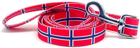 Нашийник и каишка за кучета с Норвежки флаг | чудесно за норвежки празници, Специални събития, Фестивали, Дни на Независимостта