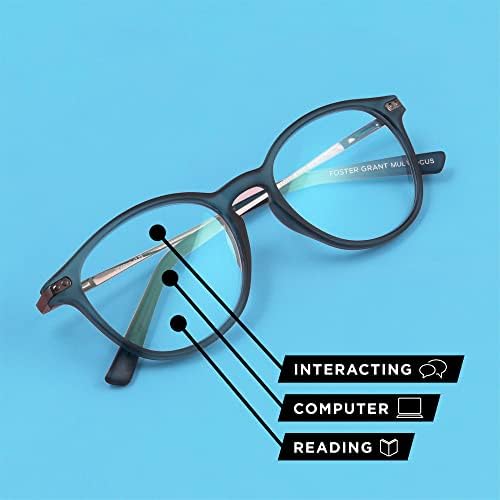 Многофокусные Очила За четене Foster Grant Conan С Антирефлексно Покритие с Правоъгълна форма