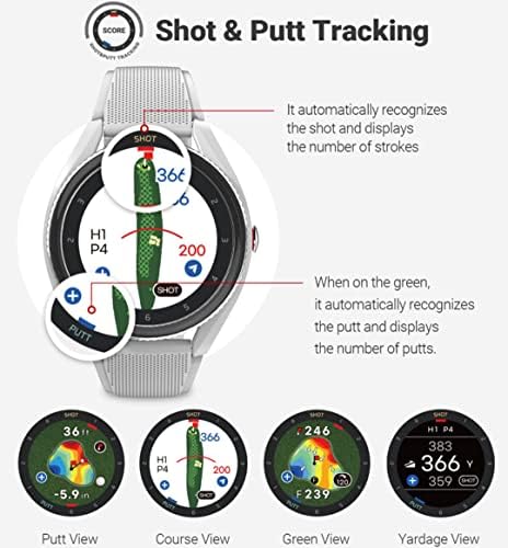 Гласови часовници Caddie T9 Premium GPS за голф / Режим на наклон / Цветен сензорен екран / Преглед на курса / Зелена