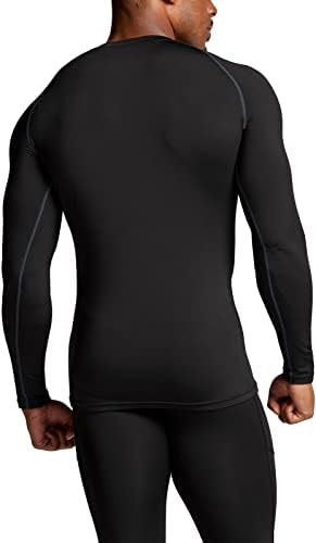 Мъжки Термокомпрессионные Ризи ATHLIO с дълъг ръкав, 1 или 3 опаковки, в началото на с Основния слой за зимна спортна екипировка,