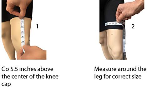 Наколенник Alpha Medical при Остеоартрит / Облекчаване на Болки в коляното На Нощ / Възглавница за коленете / Подравняване