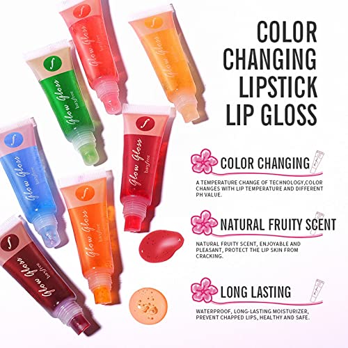 Грим за жените над 40 години Течно, Прозрачно масло за устни Toot Lip Glass за овлажняване на устните Хидратиращ Гланц