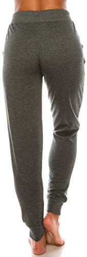 The Leggings Gallery / Дамски Спортни панталони за джогинг от Памучна смес с джобове за почивка, Зауженные