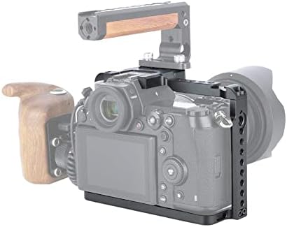 Титуляр камера NICEYRIG за Panasonic Lumix S1 S1r с быстроразъемными ръководството на НАТО и инсталационните отвори 1/4