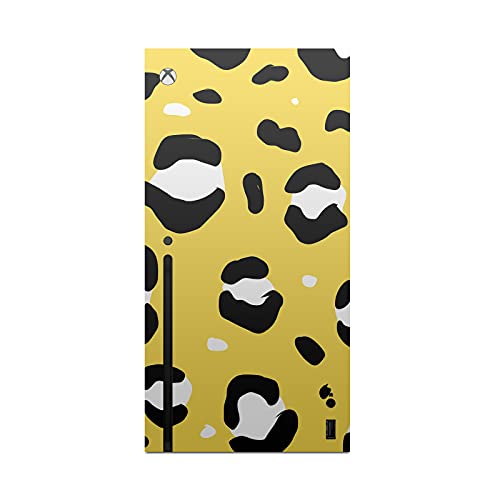 Дизайн на своята практика за главата Официално Лицензиран Grace Illustration Yellow Leopard Art Mix Матова повърхност