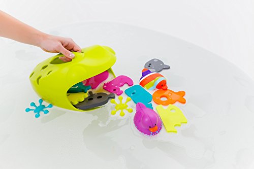 Стенен Органайзер За Съхранение на играчки добре Дошъл FROG POD Mini Scoop За баня за деца, Зелена