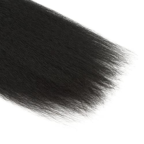 Yaki Преки 3 връзки Естествени Черни Бразилски Коса Remy комплект За Удължаване на Косата 100 г/Китка от Човешка Коса на Кок