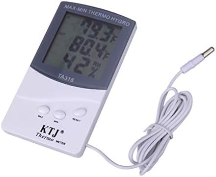Вътрешни и Външни термометри XJJZS Битови Електронни термометри и Гигрометры Измерители на температура и влажност с голям екран и сензори
