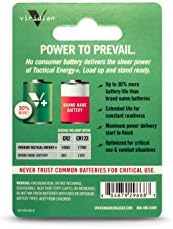 Литиеви батерии Viridian CR2 Tactical Energy Plus, 3 Волта (на дребно опаковка от 3 броя)