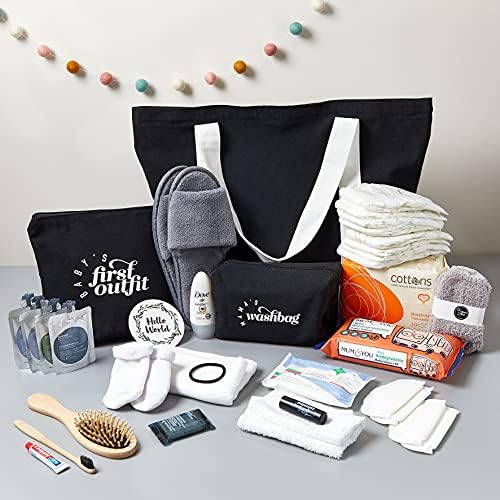BirthBag® - Подаръчен комплект, за да има мама и малко дете, предварително Опаковани в майчинство чанта за раждането
