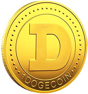 Интересна Монета Dogecoin, Колекция от Възпоменателни монети, сребърно покритие, С Шарени Кучета, Реплика За Коса, Сувенирное
