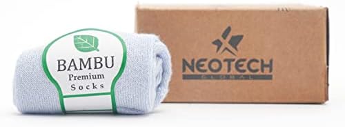 Детски бамбукови чорапи NEOTECH GLOBAL, 5 чифта Чорапи за момчета и момичета, Дишащи, супер Меки и екологични, възраст