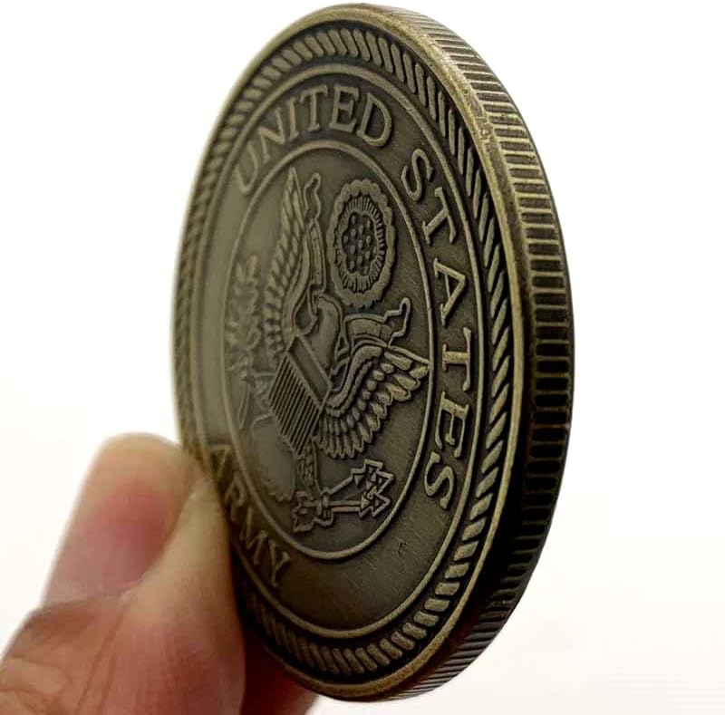 Колекция Възпоменателни монети с Танк м-60 Патън Армията на САЩ, Националната Емблема на централна гара, Старинна Златна