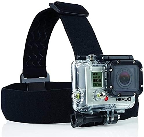 Комбиниран комплект аксесоари за екшън камери Navitech 8 в 1 с Червен калъф - Съвместим с ACTMAN Action Camera 4K