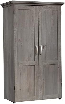 Шкаф за съхранение на различни сечива и шиене Sauder, Д: 35,112 х Ш: 21,81х В: 61,58, завърши Mystic Oak