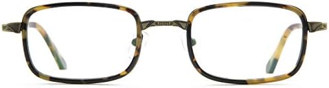 2-АЗ РАМКИ са Правоъгълни Очила За четене в черепаховом черупки в Ретро стил Унисекс