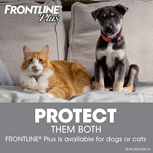 FRONTLINE Plus Средство за защита от бълхи и кърлежи за котки с тегло над 1,5 кг, 6 Процедури