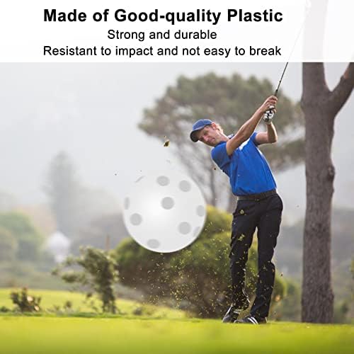 Пластмасови Тренировъчните Топки за голф 42 мм Топките за голф, за Вътрешно ползване в Задния Двор, Обзавеждане за тренировки