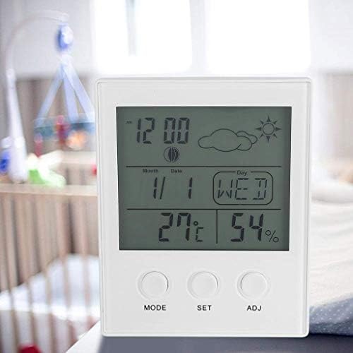 Цифров Термометър-Влагомер XJJZS, на Голям Екран с Измерителем температура и Влажност на въздуха, машина за висока