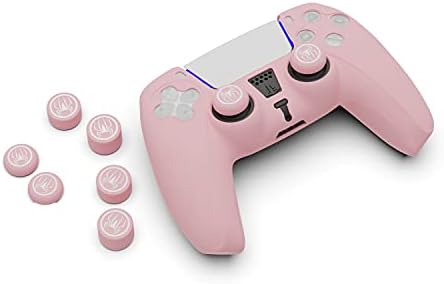 Противоскользящий Силиконов калъф SMOS контролера на Playstation 5, Мек Гумен калъф за безжичен контролер PS5