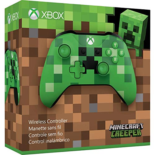 Безжичен контролер Xbox - Minecraft пълзящо растение (Обновена)