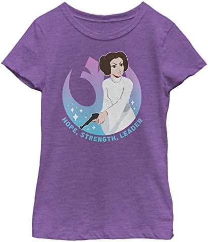 Тениска с къс ръкав STAR WARS Leia Leader За Момичета
