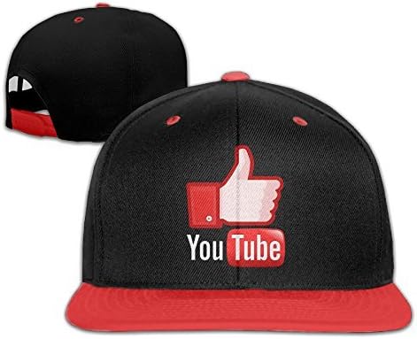 Бейзболна шапка AAWODE Kid ' s YouTube с регулируем логото на възстановяване на предишното положение в стил хип-хоп