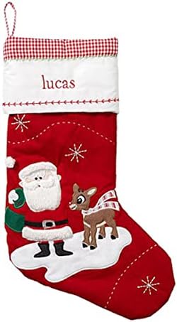 Персонални Коледни Чорапи, Изработени по Поръчка Семейни Чорапи, Големи Коледни Чорапи, Бижута, Окачен Подаръчен