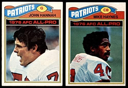 1977 Topps New England Patriots Team Set Патриоти Нова Англия (Комплект) VG/EX + Патриоти