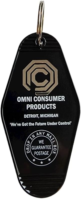Ключодържател Robo Cop Omni Consumer имаме бъдеще под контрол, вдъхновен от поп-културата