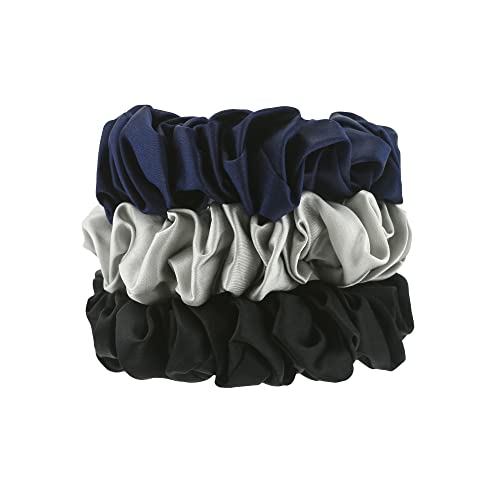 Еластични ленти за коса Miwen Silk Scrunchies от чиста коприна черница Тутового цвят, Внимателно се грижат