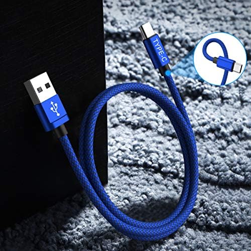 Кабела на зарядното устройство Basesailor USB Type C 10 фута 2 опаковка, кабел за зареждане кабел за Kindle Fire HD