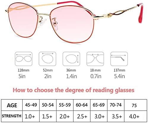 HEBEHO Дамски Модни Бифокални Стъкла на Очила за четене с анти-Синя светлина Компютърни Очила За четене на пружинном