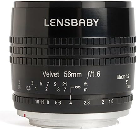 Обектив на Lensbaby LB-V56BM Velvet 56 за Micro Four Thirds камери