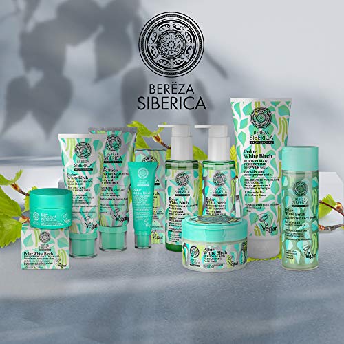 Natura Siberica Натурална Маска За лице Bereza, което намалява Порите, 3,38 течни унции