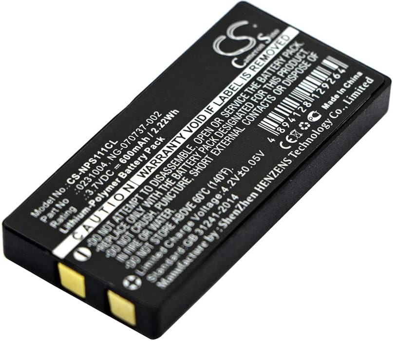 Батерия VI VINTRONS за НЕК Dterm, PS111, PS3D, PSIII, 0231004, 0231005, NG-070737-002,
