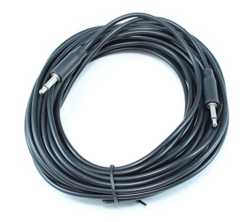 Аудио кабел MyCableMart 20 фута 3,5 мм Тънък Mono TS (2 зз) от мъжете на мъжа