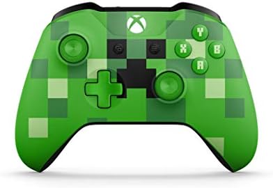 Безжичен контролер Xbox One (Bulk опаковка) (Minecraft пълзящо растение) (Обновена)
